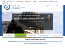 Tablet Screenshot of naruc.org